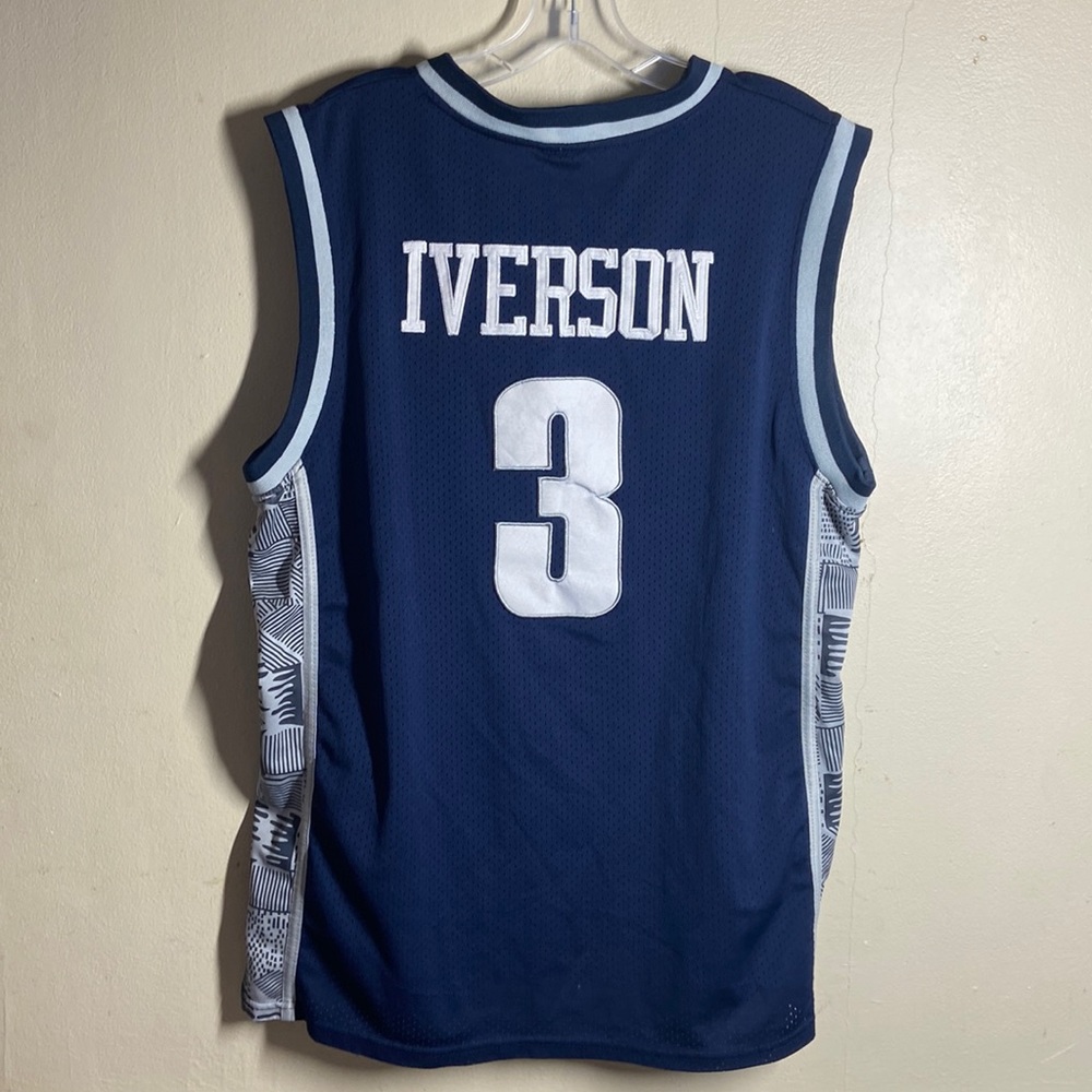 Iverson Allen Vintage Nike Georgetown Hoyas jJersey Medium